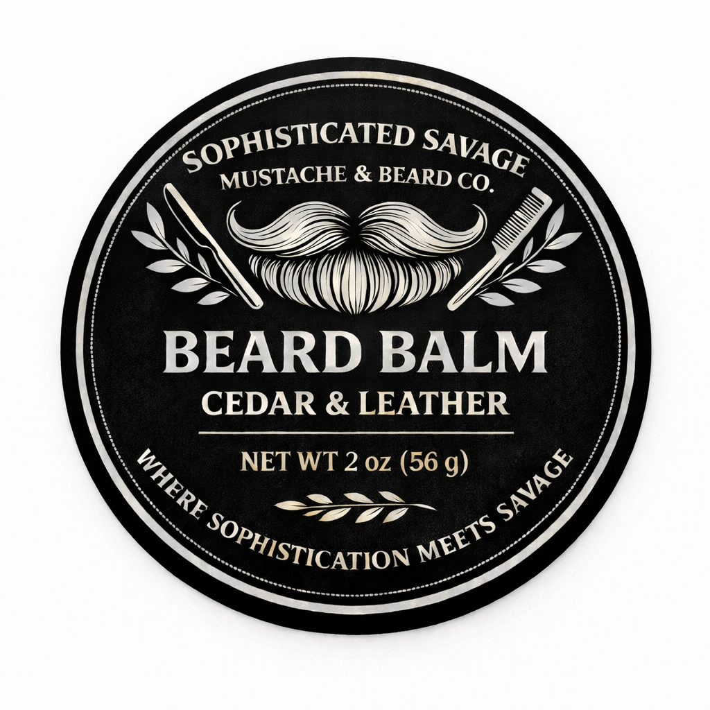 Cedar & Leather Beard Balm