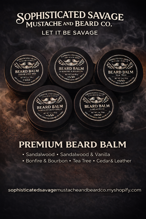 Cedar & Leather Beard Balm